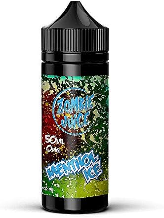 Zombie Juice E-Liquid 3 x 100ml (300ml) Menthol Ice e Liquid | Strong E-Liquid Flavour Made from Premium UK Vape Ingredients | Vape Juice for Electronic Cigarette, E Shisha or Sub Ohm Tanks
