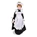 Dolls House Miniature 1:12 Scale Porcelain Victorian Maid Servant in Uniform