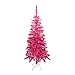 ALEKO CTP60H22 Artificial Holiday Christmas Tree Premium Pine with Stand 5 Foot Soft Coral Pink
