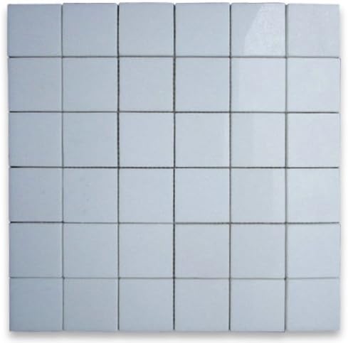 Stone Center Online Thassos White Greek Marble Square Mosaic Tile