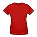 Spreadshirt Hair Length Check Growth Chart Women's T-Shirt, L (size 12-14), red