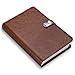 Fintie Photo Album for 3.5x4.25 Inch Polaroid Films - 64 Pockets Small Albums Book Compatible With Fujifilm Instax Wide EVO/400/300, Polaroid Now+/Now/Flip/I-Type/600/SX-70 Photos, Vintage Brown