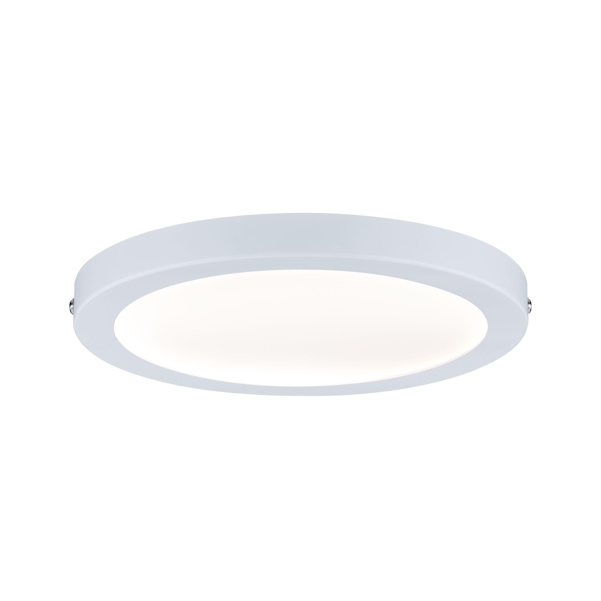 Paulmann 70868 LED Atria mounting Panel Round 18.5W Light 2700K Warm White LED Panel White matt dimmable for Wall and Ceiling mounting