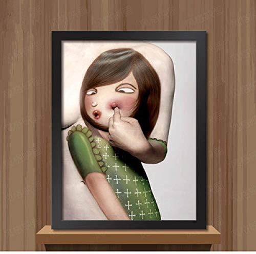 zgmtj Toilet Marvel Heroes funny Toy Poster Wall Pictures Canvas Print Canvas painting Home decor