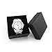Sannysis Bracelet Bangle Jewelry Watch Gift Box (Black)