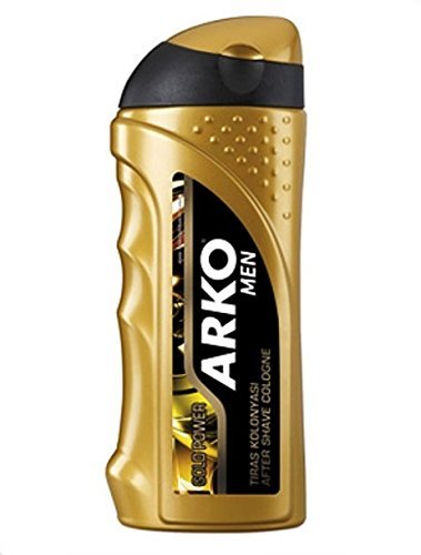 Arko Men Aftershave Cologne Gold Power, Fresh, 250 ml (Pack of 1)
