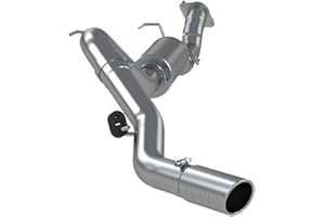 MBRP S5078AL AL 3 1/2" Single Side Cat Back