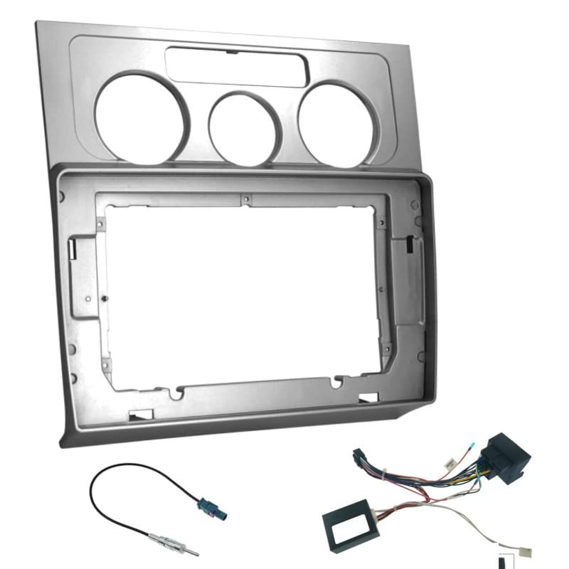 Sound-way - 10.1" inch Car Radio Stereo,in dash Front Panel Frame compatible with Volkswagen Touran 2003-2010