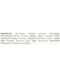 Especies Nutrición isolyze Mantequilla Suplemento, Chocolate, 1,55 Libra