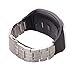 HWHMH 1PC Replacement Stainless Steel Metal Band Wristband Bracelet Strap For Samsung Galaxy Gear S SM-R750 Smart Watch (Black)