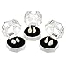 Angel Kiss 3 Pairs Vampire Fangs Teeth - Dentures Cosplay Props for Halloween Costume Accessory Props Party Favors