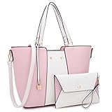 Design Large Leather Tote Top Handle Shoulder Bag