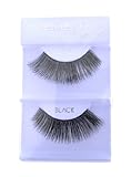 6 Pairs Crème 100% Human Hair Natural False Eyelash Extensions Black Natural Lashes,Free Gift