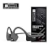 AfterShokz Air Open-Ear Wireless Bone Conduction Headphones with Brilliant Reflective Strips, Slate Grey, AS650SG-BR