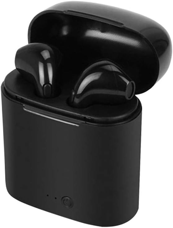 Cerobit i7s TWS Earbuds True Wireless Bluetooth Headphones Invisible Earphones In-ear Music Headset Hands-free with Mic Charging Box Support Wireless Charging_color:black