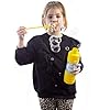 abeec Premium Bubble Solution - 1 Litre of Bubble Mixture with Wand for Bubble Machines - Giant Garden Games Essential…