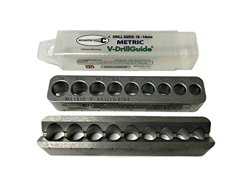 BIG GATOR TOOLS MDG2000DNP Metric V-DrillGuide (10-14mm)