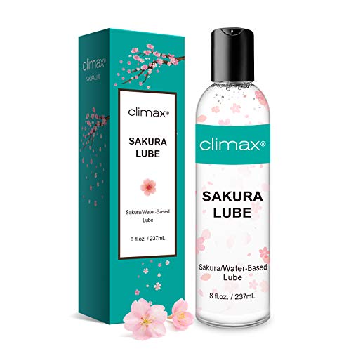 Climax Water Based Lube Sakura 8 fl.oz. Natural Cherry Blossoms Non