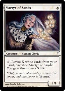 Amazon マジック ザ ギャザリング 英語 コールドスナップ 砂の殉教者 Martyr Of Sands トレカ 通販