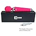CNHIDEE Mini Multi-Speed Waterproof Therapeutic Wireless Power Wand Vibrator Massager, Pink, 4.16 Ounce