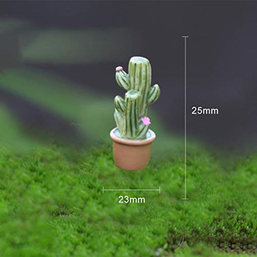 Loweryeah Miniaturized mosses microlandscape Ecological Bottled Furniture Doll House Accessories Mini Meat Pot 1pcs