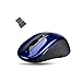 Tenflyer Mini Small USB Wireless Mouse Optical Cordless Mice for Laptop Notebook (Blue)