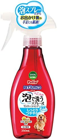 ペティオ Petio ペッツスマイルド Salenew大人気 泡で洗うリンスインシャンプー 犬用 しっとりつややか 350ml