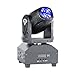MFL. 10W RGBW LED Moving Head Light, 2-Pack, Auto/DMX/Sound Activated, Compact Aerial Effect, Fast Pans and Tilts, Suitable for KTV/Bar/Disco/Weddings/Family Parties