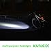 Tactical LED Flashlight, Kungix 5 Models 1200 Lumens Zoomable Torch