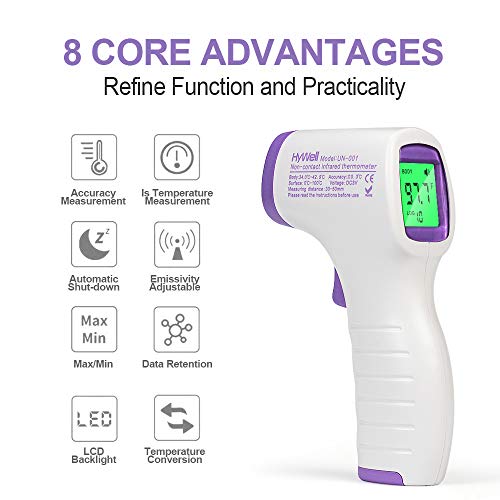 NonContact Infrared Thermometer Forehead Thermometer High Accuracy