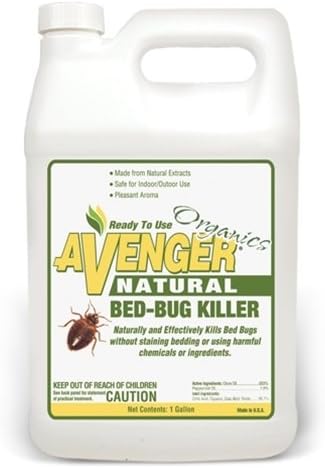 Avenger Organics Home Environment Friendly Bed Bug Killer Ready To Use 1 Gallon