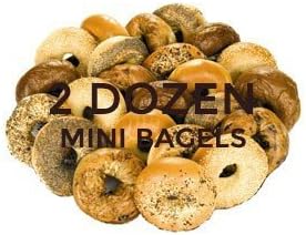 Fresh New York 1800NYCBagels - Two Dozen Assorted Mini Bagels