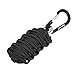 Gonex Survival Grenade Keychain Emergency Survival Kit, 550 Paracord Grenade with Carabiner, Eye Knife, Fire Starter, Fishing Tool for Camping, Hiking, Hunting, Travel