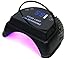 Lumcrissy 64W Rechargeable Cordless Gel Light，Professional Cordless Led UV Nail Lamp,Wireless Nail Dryer For LED UV Gel With Lifting Handle Touch Sensor LCD Screen