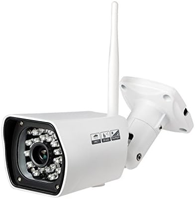 Wemelody 2.0 Megapixel 1080P Wireless Wifi Waterproof IP Camera Home Surveillance Network Indoor/Outdoor Camera,20m IR Night Vision Wireless Security Camera