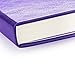 Scrivwell Dotted A5 Hardcover Notebook - 208 Dotted Pages with Elastic Band, Two Ribbon Page Markers, 120 GSM Paper, Pocket Folder - Great for Bullet journaling - Purple