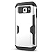 Spigen Slim Armor CS Galaxy S6 Case with Slim Dual Layer Wallet Design and Card Slot Holder for Galaxy S6 2015 - Shimmery White