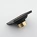 Hiendure® Solid Brass Square Floor Drain Art Carved Shower Ground Drainer with Removable Strainer,oil Rubbed Bronze Finish