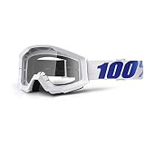 100% Unisex-Adult Speedlab (50400-237-02) STRATA Goggle Equinox-Clear Lens, One Size)