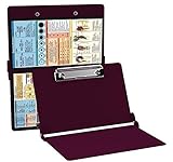 Nursing Clipboard Wine (Aluminum Clipboard Nursing Edition Wine) Folding Clipboard for Nurses, Doctors, Medical Students