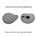 Antlu Saddle Stool Rolling Chair for Office Massage Salon Kitchen Spa Drafting,Adjustable Hydraulic with Wheels (Gray)