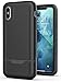 iPhone Xs MAX Case (2018) - Encased Heavy Duty Protective Military Grade Armor Protection w/Full Body Shock Resistant TPU (2018 Rebel Black)