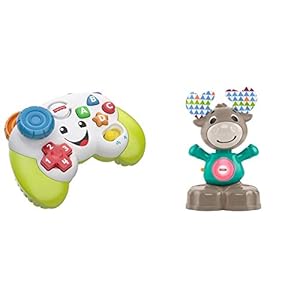 Fisher-Price FWG12 Game and Learn Controller, Teaching First Words, Letters, Numbers, Colours and Shapes with Songs and…