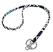 Vera Bradley Zip Id Case and Lanyard in Ink Blue
