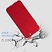 iPhone 6 Case,iPhone 6S Cases,sxxissky Ultra-thin Full Body Coverage Hard Hybrid Plastic with [Tempered Glass Screen Protector] Protective Case Cover & Skin for Apple iPhone 6 /6S 4.7 Inch(Red)