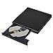 Cammyllc USB2.0 External DVD Combo CD-RW Burner Drive For Windows 98/SE/ME/2000/XP/Vista/Win 7/Win 8 Notebook PC Desktop Computer-Black