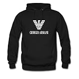 Emporio Armani Logo Men's Classic Lightweight Cotton Pullover Hoodie Sweatshirts