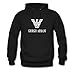 Emporio Armani Logo Men's Classic Lightweight Cotton Pullover Hoodie Sweatshirts