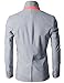 H2H Mens Business Single Button Blazer Jacket with various colors GRAY US M/Asia L (CMOBL01)