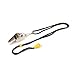 Crown Sporting Goods 12-Pack of Stainless Steel Whistles with Lanyards – Great for Coaches, Referees, and Officials